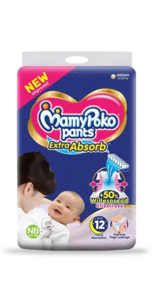 Mamypoko NB-4(newborn baby) 