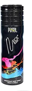 PATEL NECK BLACK Deodrant Body Spray (150ml)