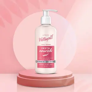 ALMOND OIL +SHEA BUTTER  DAILY MOISTURIZER LOTION (300ml) 