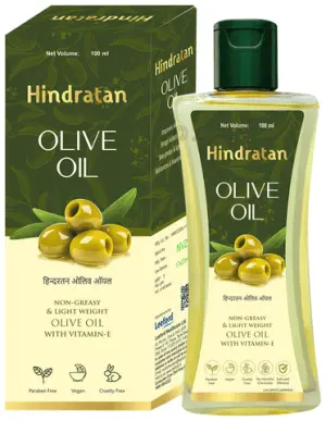 HINDRATAN Olive Oil 100ml (Body Massage)