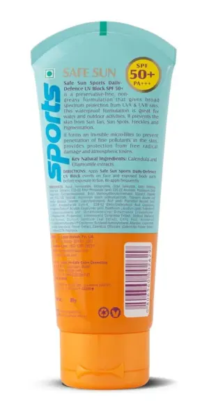  Herbals Safe Sun Sports Daily-Defence UV Block SPF 50+ PA+++(80g)