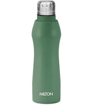 Elate Stainless Steel Water Bottle Green Colour (1000 ml) 