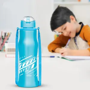 GAIETY  Stainless Steel Sipper Blue Colour Water Bottle 650 ml