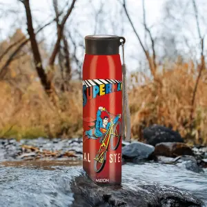 Handy Design Stainless Steel Yellow Water Bottle (650ml) 