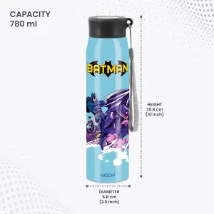 Handy Design Stainless Steel Blue Water Bottle (850ml) 