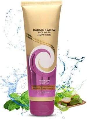 RADIANT GLOW FACE WASH 100 GMS 