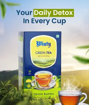 WINTY Green Tea (Detox Desi Kahwa)