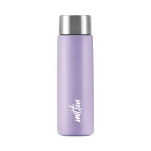 Bitsy Stainless Steel Light Purple Colour Water Bottle 450 ml 