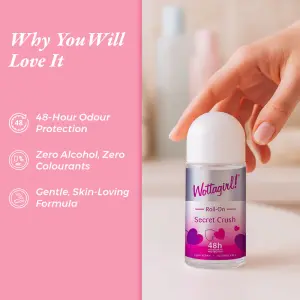 SECRET CRUSE WOTTAGIRL ROLL+ON  (50ml