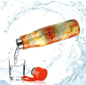 Mirage 800 Thermosteel Hot and Cold Water Bottle, 760 ml, Red