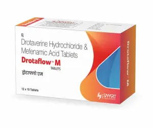 Drotaflow M Tablet (Drotaverne Hydrochloride & Mefenamic Acid Tablets)