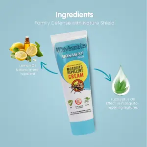MOSAWAY  Mosquito Repellent Cream 50g