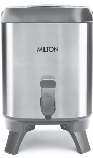 Milton Thermosteel Sterling 8 Insulated Water Jug, 7.1 Liters, Silver