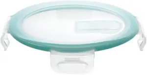 ALL FRESH BOROSILICATE  Round Container Lid 400 ml  Packing: 1/48