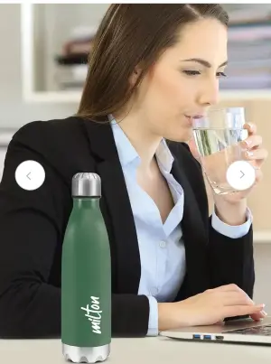 PLAIN LID BOTTLES SHINE GREEN COLOUR 800 ML