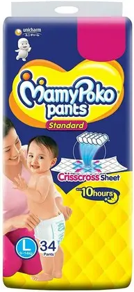 Mamypoko pants L-34 (9 to 14kg) weight