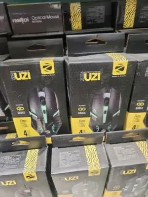Zebronics Uzi High Precision Wired Gaming Mouse. 