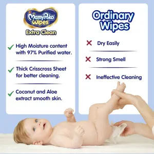 Mamypoko Pants Wipes 72 Sheets