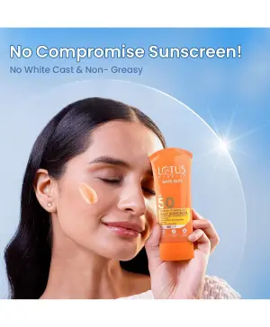 Lotus Herbals Safe Sun Sunscreen SPF (50Ml)