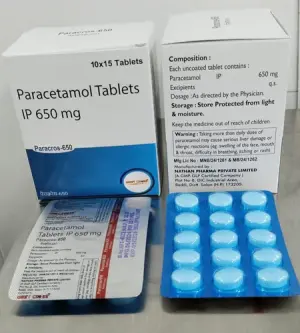 PARASQUARE - 650 mg (30×15 Tablets) 