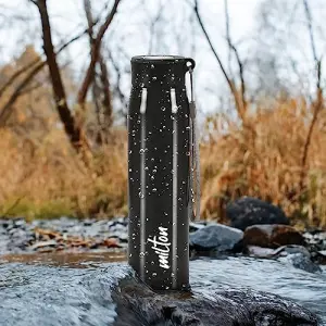 Handy Stainless Steel Sipper  Black Colour Water Bottle (850 ML) 