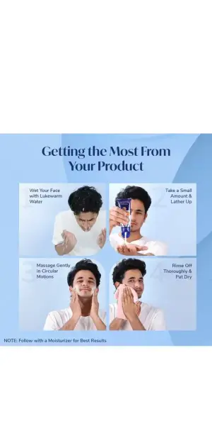 MEGLOW 70g Men Facewash 