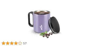 Auriga Double Walled Stainless Steel Mug 250 ml,Purple