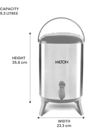 Stellar 10 Thermosteel Water Jug, 9.3 litres, Steelplain