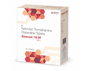 Ketorock 10 DT Tablet (Ketorolac Tromethamine Dispersible Tablets)