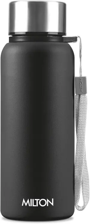 BRIM Stainless Steel Black Colour Water Bottle (1000ml) 