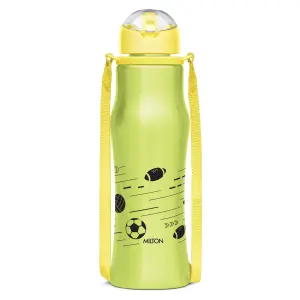 GAIETY  Stainless Steel Sipper Green Colour Water Bottle 650 ml