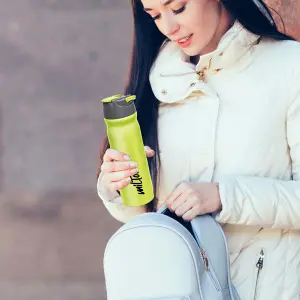 MAX - Stainless Steel Sipper Green Colour Water Bottle 800ml