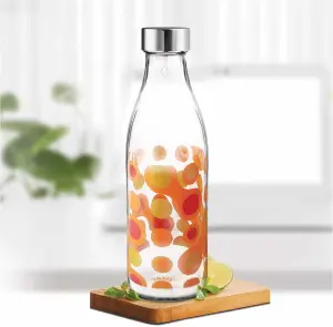 IVORY  Premium Glass Bottle 1000 ml Packing: 1 