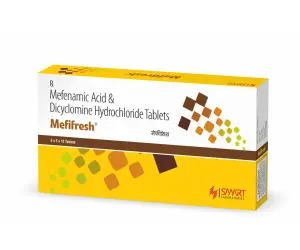 Mefifresh Tablet (Mefenamic Acid & Dicyclonine Hydrochloride Tablets)