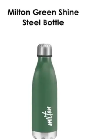PLAIN LID BOTTLES SHINE GREEN COLOUR 800 ML