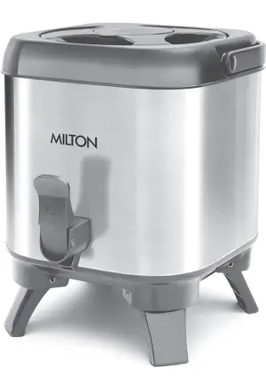 Milton Thermosteel Sterling 6 Insulated Water Jug, 5.57 Liters, Silver