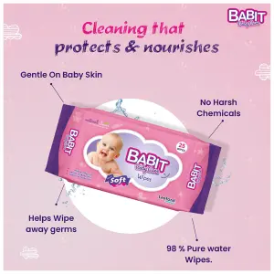 BABIT Wipes ( 1×25 Pcs) 