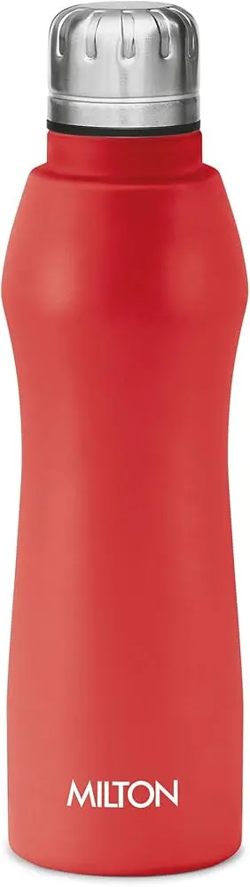 Elate Stainless Steel Water Bottle Red Colour (750 ml) 
