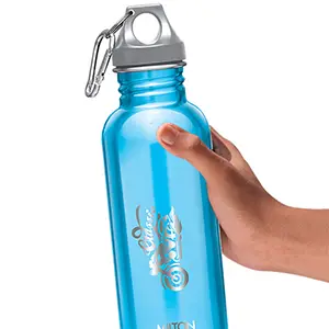 ALIVE Stainless Steel Blue Colour Water Bottle (750 ml) 