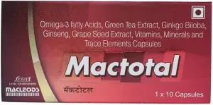 MACTOTAL CAP 10 's
