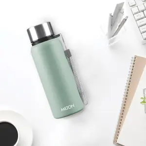 BRIM Stainless Steel Light Green Colour Water Bottle (1000ml) 