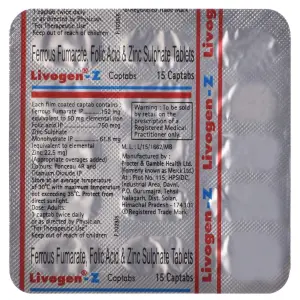 LIVOGEN Z TAB 1' (15 PCS)