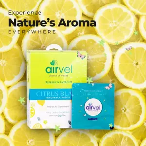 AIRVEL  Citrus Blast Fragrance Pouch 10g