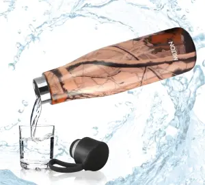 Mirage 1000 Thermosteel Hot and Cold Water Bottle, 891 ml, Brown