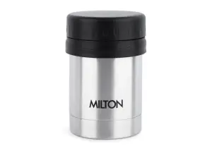 Soup Flask Deluxe 350 ml Thermosteel I 100% Leak Proof I Premium SS304 Stainless Steel I Vacuum Insulated I Thermos for Soup, Tea, Coffee, Silver