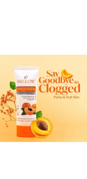 MEGLOW 70g Apricot Scrub 