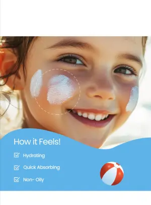 Lotus Herbals Safe Sun Kids Sunscreen Cream. (100g)