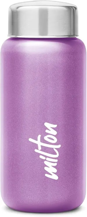 Aqua Stainless Steel Purple Colour Water Bottle 500 ml 