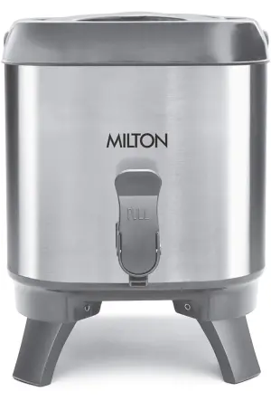 Milton Thermosteel Sterling 6 Insulated Water Jug, 5.57 Liters, Silver