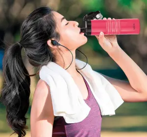 Milton Amigo 800 Thermosteel Hot or Cold Water Bottle, 660 ml, Dark Pink